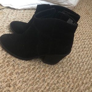 Black Booties size 7.5